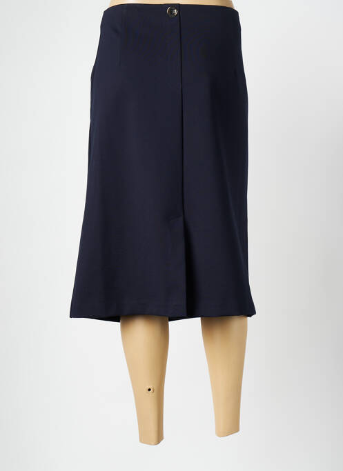 Jupe mi-longue bleu EAST DRIVE pour femme