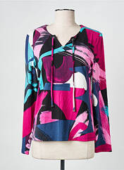 Blouse violet CHRISTINE LAURE pour femme seconde vue