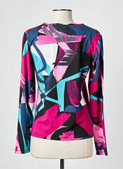 Blouse violet CHRISTINE LAURE pour femme seconde vue