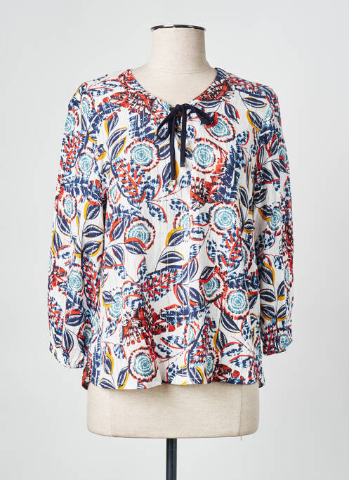 Blouse rouge CHRISTINE LAURE pour femme