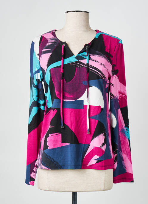 Blouse violet CHRISTINE LAURE pour femme