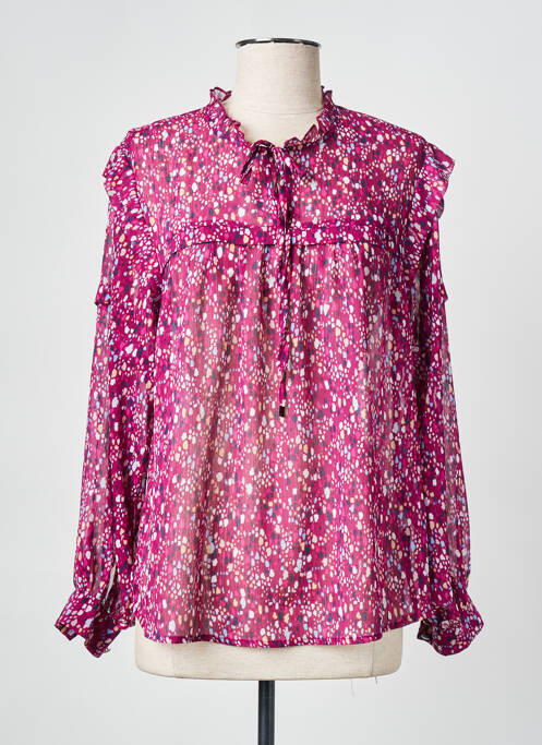 Blouse violet TRAMONTANA pour femme