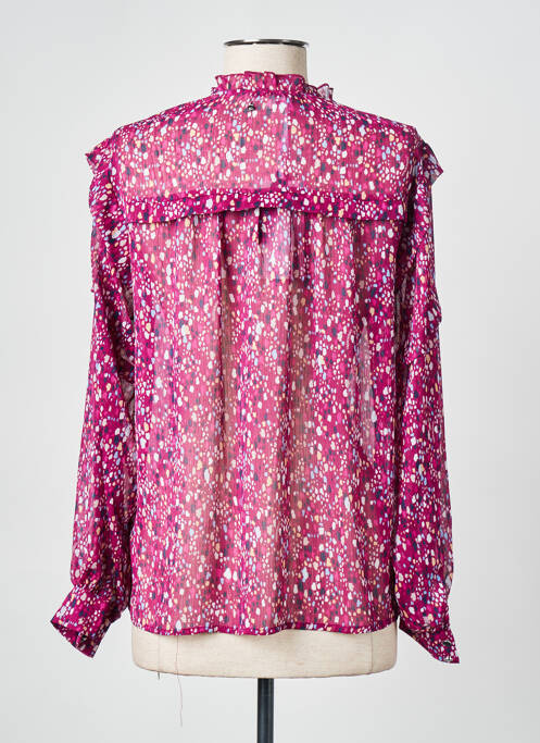 Blouse violet TRAMONTANA pour femme