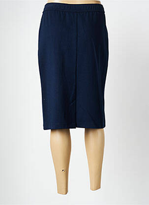 Jupe mi-longue stretch bleu RABE femme