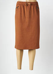 Jupe mi-longue marron RABE pour femme seconde vue