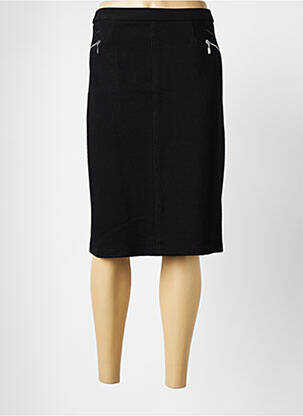 Jupe mi-longue noir CHRISTINE LAURE pour femme