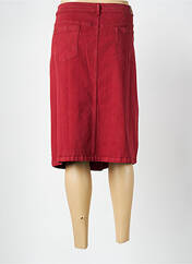 Jupe mi-longue rouge AGATHE & LOUISE pour femme seconde vue