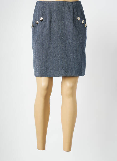 Jupe courte gris EVA KAYAN pour femme