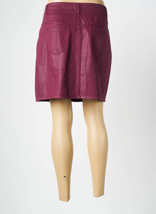 Jupe courte violet C'EST BEAU LA VIE pour femme