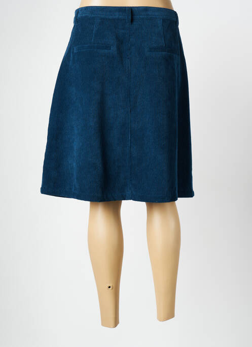 Jupe mi-longue bleu CREAM pour femme