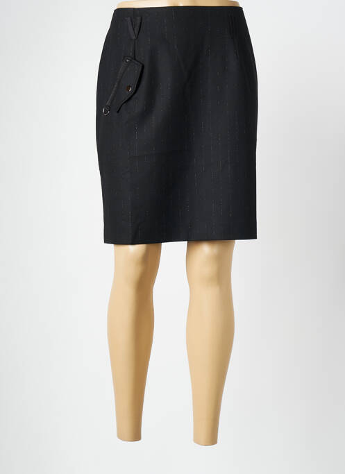 Jupe mi-longue noir EVA KAYAN pour femme