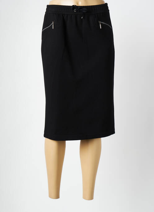 Jupe mi-longue noir RABE pour femme