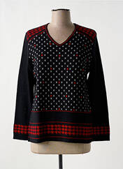 Pull noir FRANCE RIVOIRE pour femme seconde vue