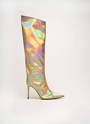 Bottes bout pointu talon de 7 à 9cm or ALEXANDRE VAUTHIER femme