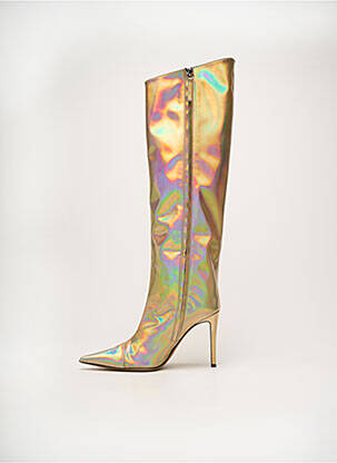 Bottes bout pointu talon de 7 à 9cm or ALEXANDRE VAUTHIER femme
