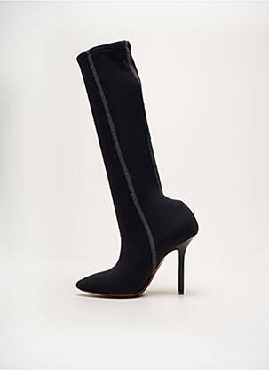 Bottes bout pointu talon de 7 à 9cm noir VETEMENTS femme