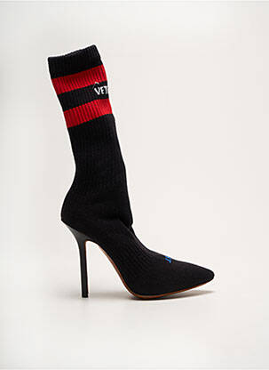Bottines/boots bout pointu talon haut de 10cm et plus noir VETEMENTS femme