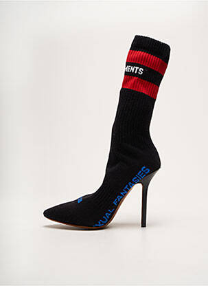 Bottines/boots bout pointu talon haut de 10cm et plus noir VETEMENTS femme