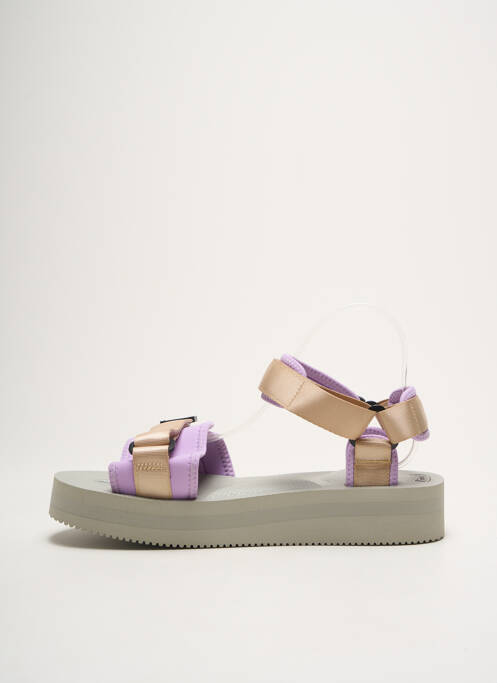 Sandales/Nu pieds violet SUICOKE pour homme