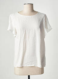 Blouse manches courtes manches courtes blanc VILA femme
