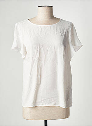 Blouse manches courtes manches courtes blanc VILA femme