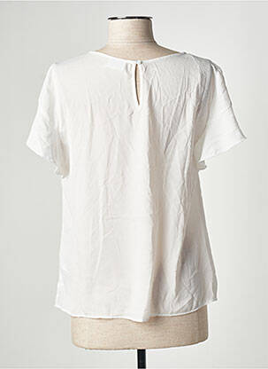 Blouse manches courtes manches courtes blanc VILA femme