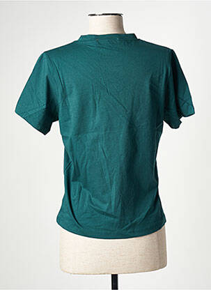 T-shirt coupe droite manches courtes vert STIEN EDLUND femme