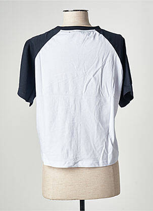 T-shirt coupe droite manches courtes blanc STIEN EDLUND femme