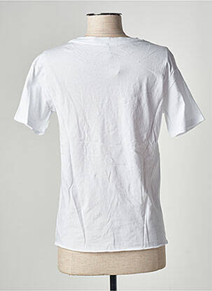 T-shirt coupe droite manches courtes blanc ONLY femme