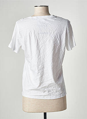T-shirt coupe droite manches courtes blanc ONLY femme