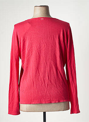 Gilet manches longues col rond rouge S.OLIVER femme