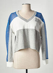Sweat-shirt bleu OLGA LEYERS pour femme seconde vue