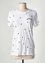 T-shirt blanc ONLY pour femme seconde vue