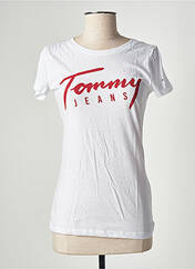 T-shirt blanc TOMMY HILFIGER pour femme seconde vue
