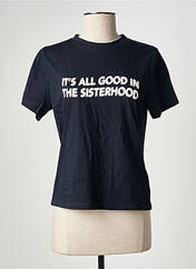 T-shirt noir STIEN EDLUND pour femme seconde vue