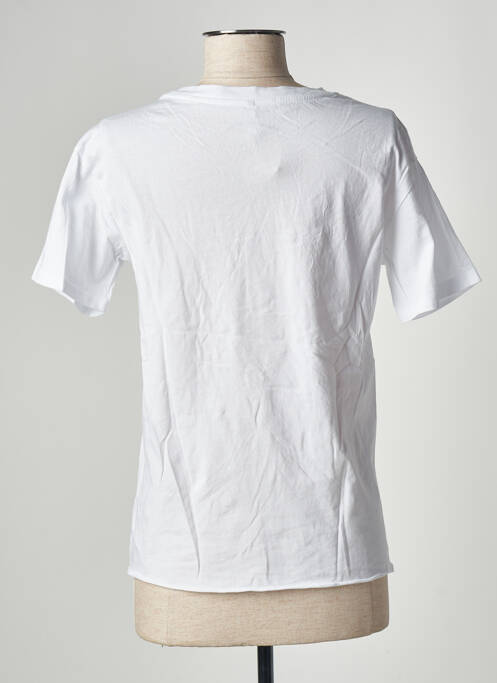 T-shirt coupe droite manches courtes blanc ONLY femme
