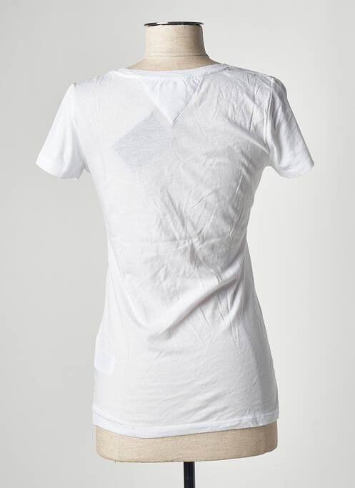 T-shirt imprimé fantaisie manches courtes blanc TOMMY HILFIGER femme