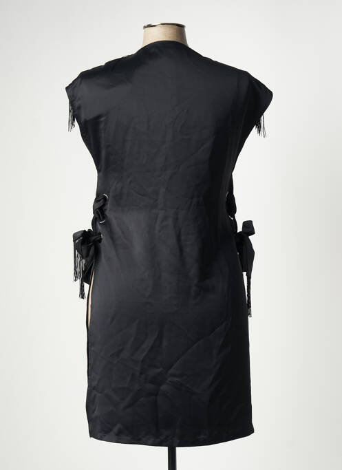 Robe courte noir ASTRID BLACK LABEL pour femme