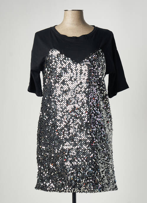 Robe courte noir NOISY MAY pour femme