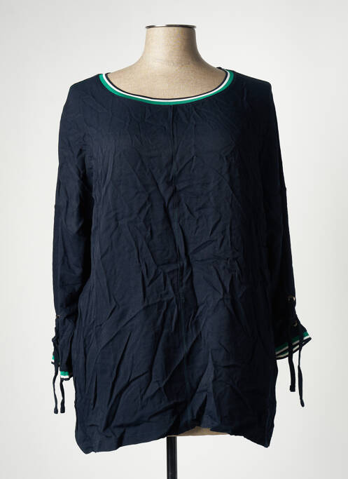 Top bleu CECIL pour femme