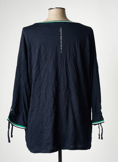 Top bleu CECIL pour femme