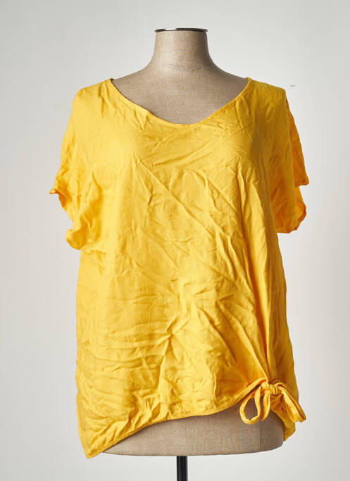 Top jaune STREET ONE pour femme