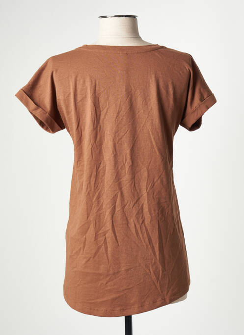 Top marron JACQUELINE DE YONG pour femme