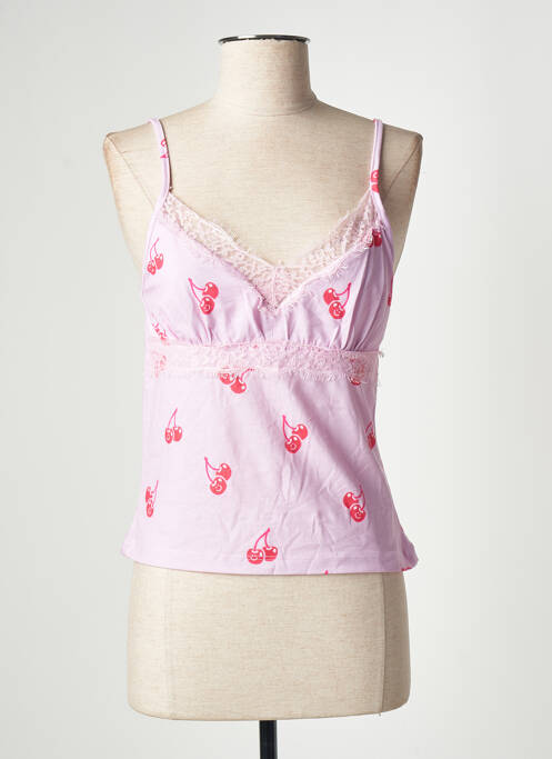 Top rose SKINNY DIP pour femme