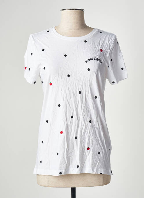 T-shirt blanc ONLY pour femme