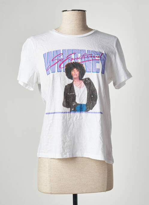 T-shirt blanc ONLY pour femme