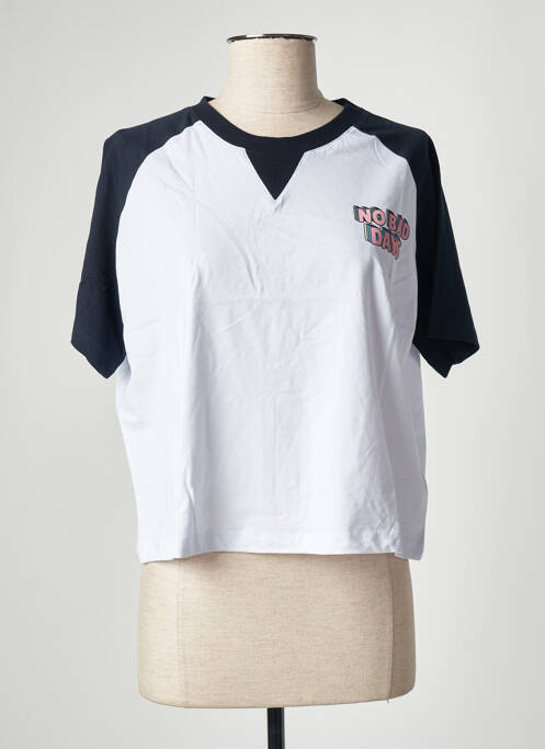 T-shirt blanc STIEN EDLUND pour femme