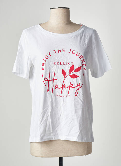 T-shirt blanc STREET ONE pour femme