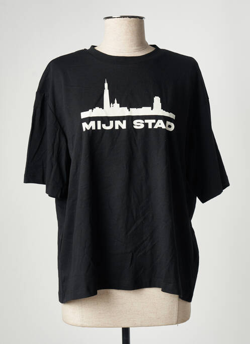 T-shirt noir TOURIST LEMC pour femme