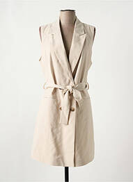 Blazer coupe cintrée beige VILA femme